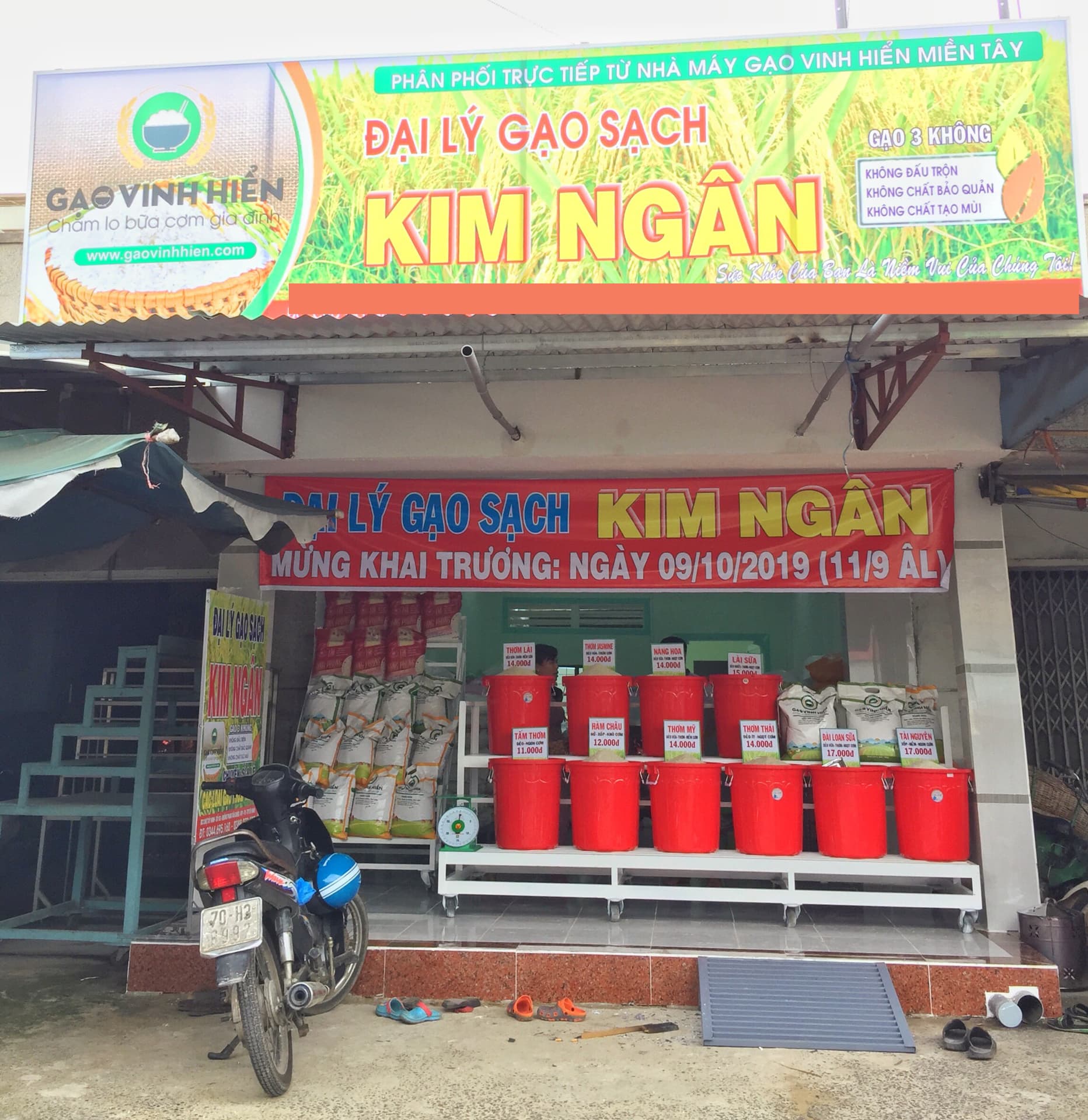 Đại lý gạo sạch Kim Ngân tại Tây Ninh