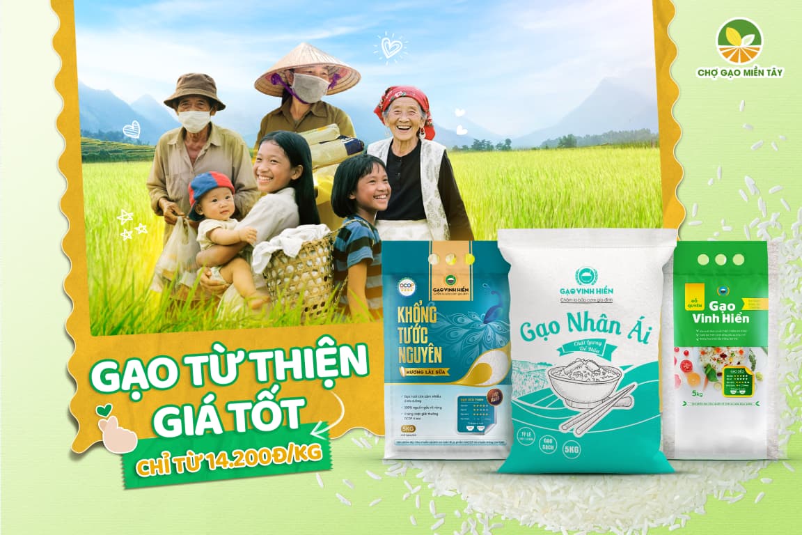 Bảng Giá Gạo Từ Thiện 2025 | Gạo Từ Thiện 13.700đ