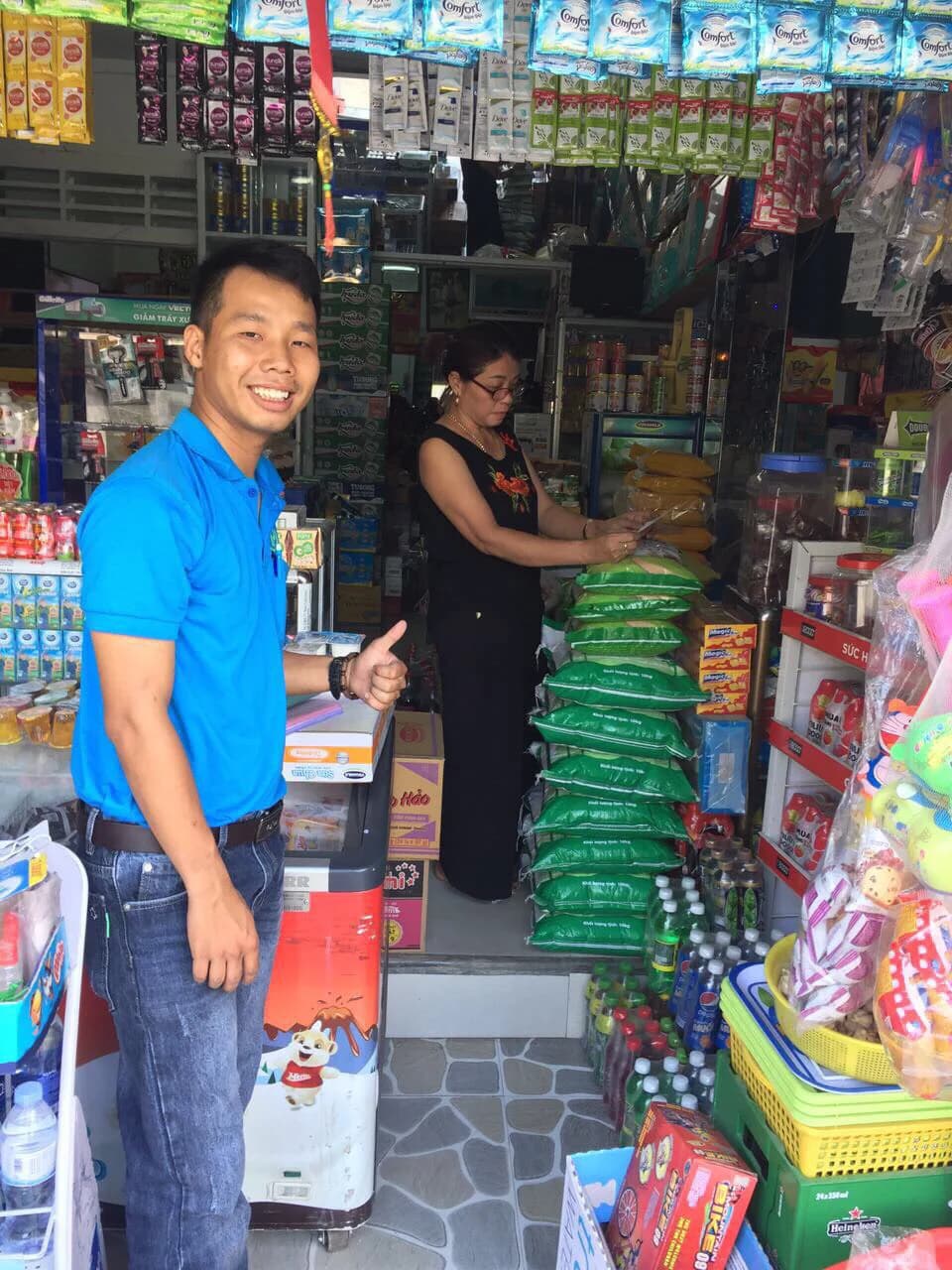 Gạo Vinh Hiển thâm nhập thị trường miền Trung