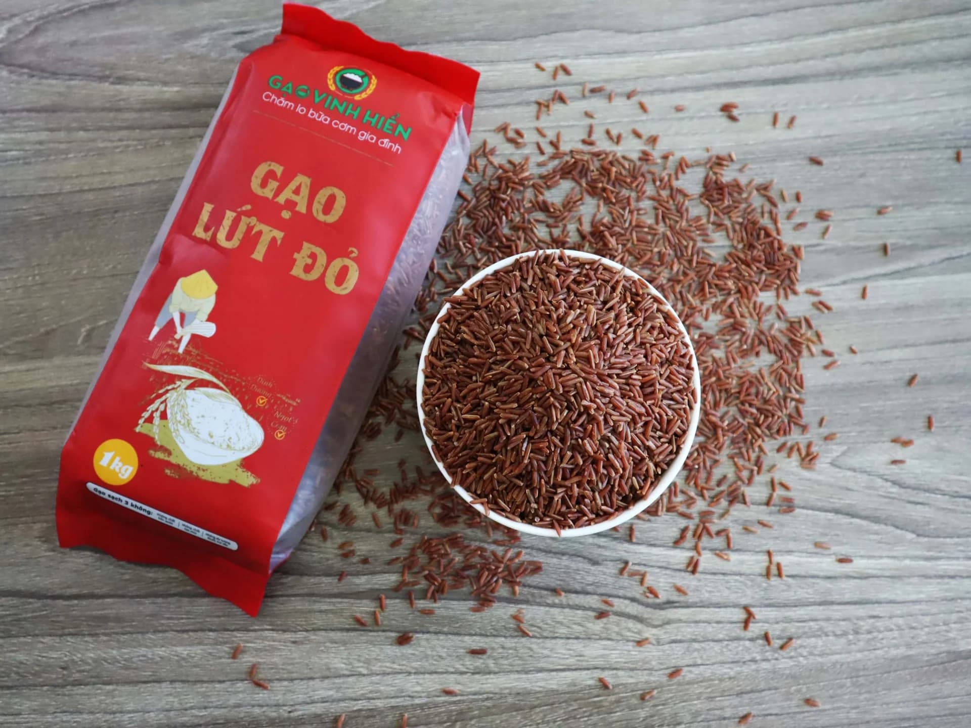 Gạo Lứt Đỏ Vinh Hiển - Cân Bằng Dinh Dưỡng