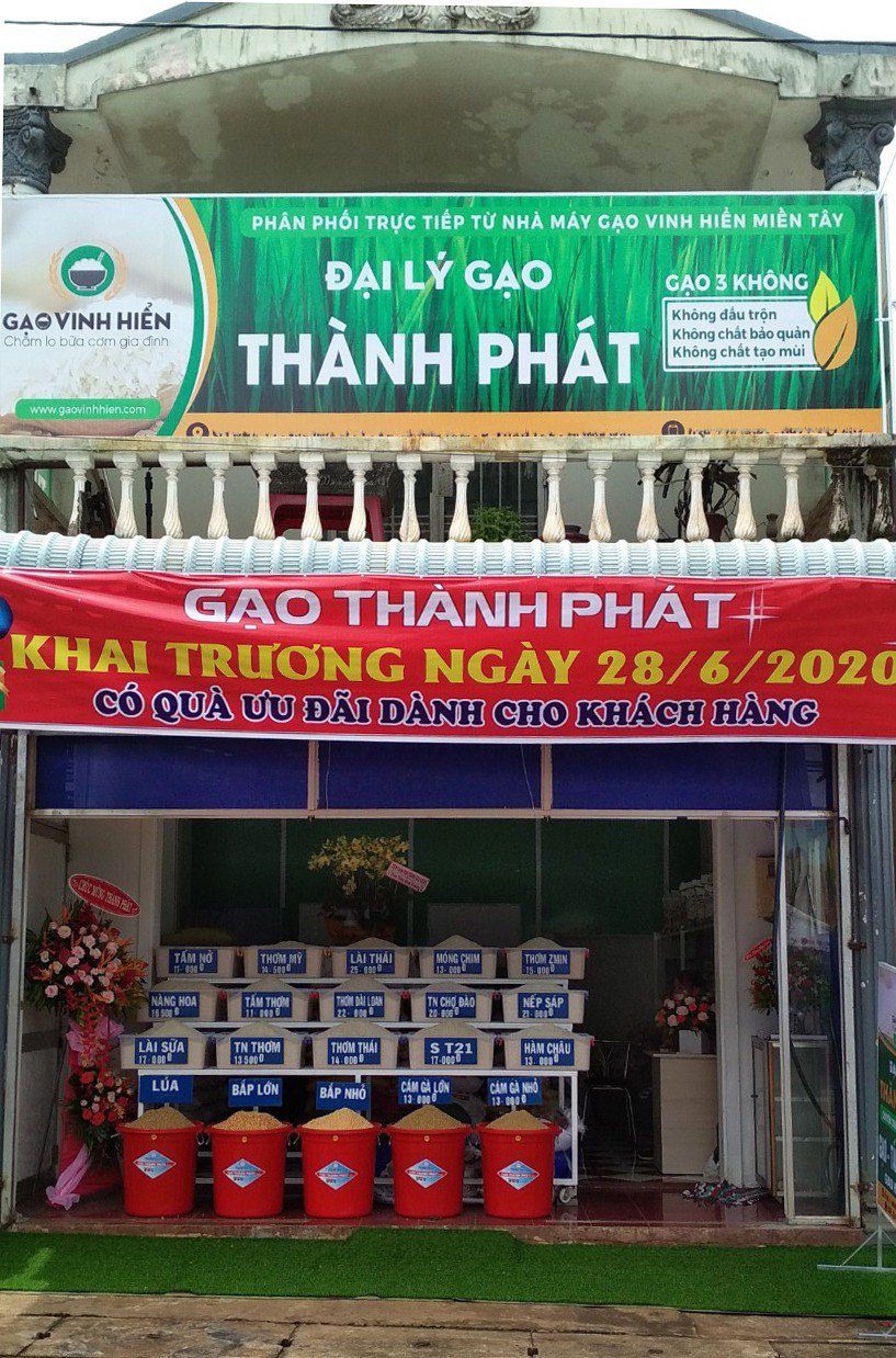 Đại lý gạo sạch khu vực Long Khánh Đồng Nai;